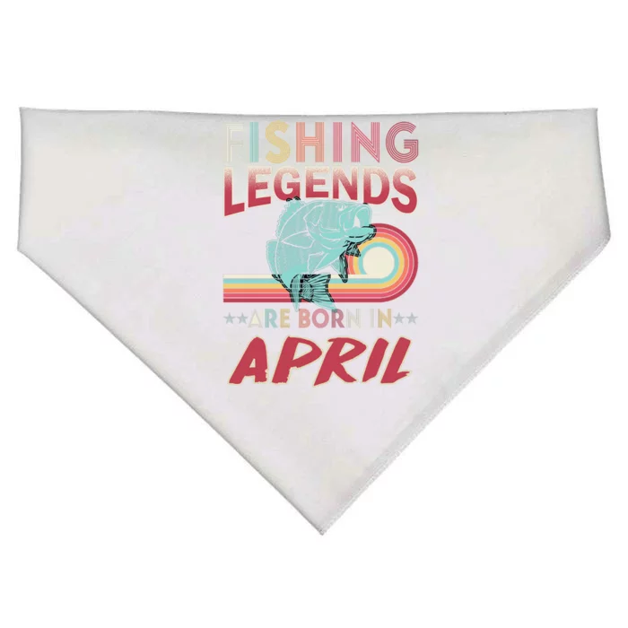 Fishing Legends Are Born In April USA-Made Doggie Bandana