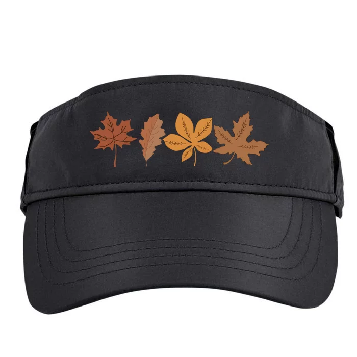 Fall Leaves Autumn Adult Drive Performance Visor