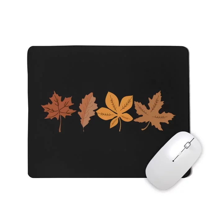 Fall Leaves Autumn Mousepad