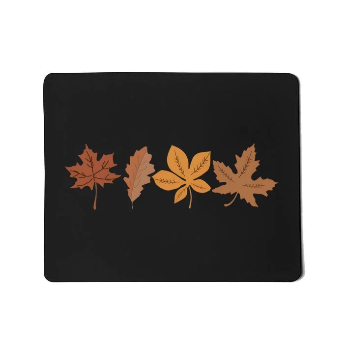 Fall Leaves Autumn Mousepad