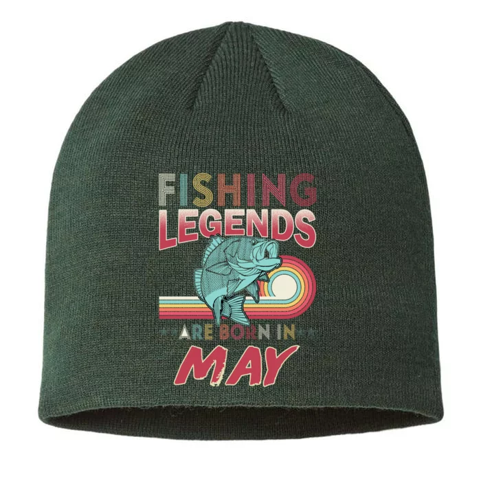 Fishing Legends Are Born In May 8 1/2in Sustainable Knit Beanie