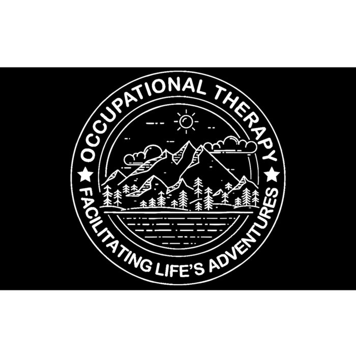 Facilitating Life's Adventures OT Occupational Therapist Bumper Sticker