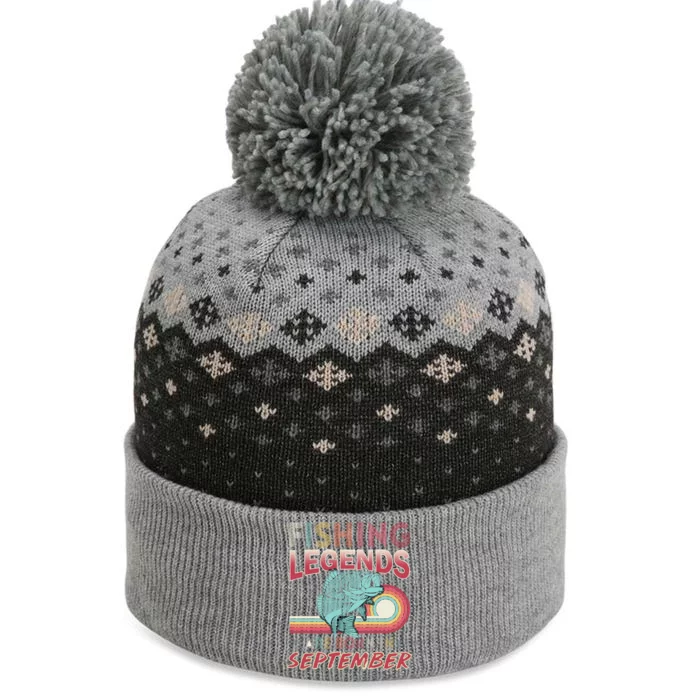 Fishing Legends Are Born In September The Baniff Cuffed Pom Beanie