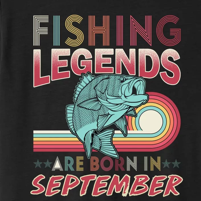 Fishing Legends Are Born In September ChromaSoft Performance T-Shirt