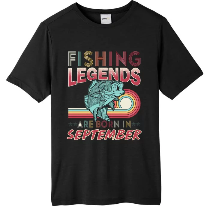 Fishing Legends Are Born In September ChromaSoft Performance T-Shirt