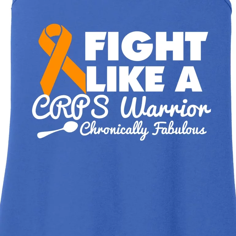 Fight Like A Crps Warrior Great Gift Ladies Essential Tank