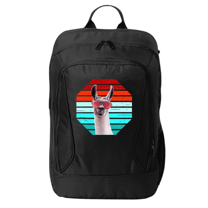 Funny Llama Alpacas Cute Animal Gifts City Backpack