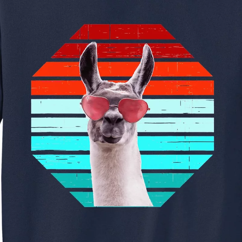 Funny Llama Alpacas Cute Animal Gifts Tall Sweatshirt