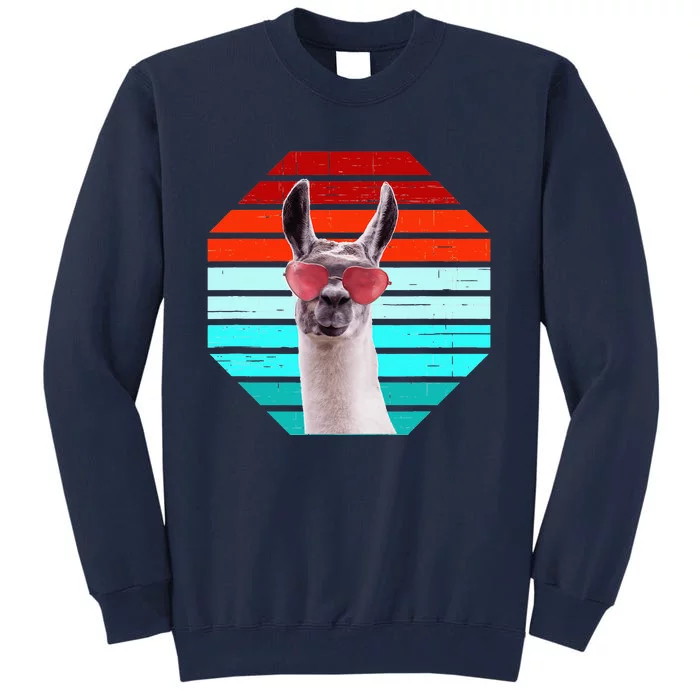 Funny Llama Alpacas Cute Animal Gifts Tall Sweatshirt