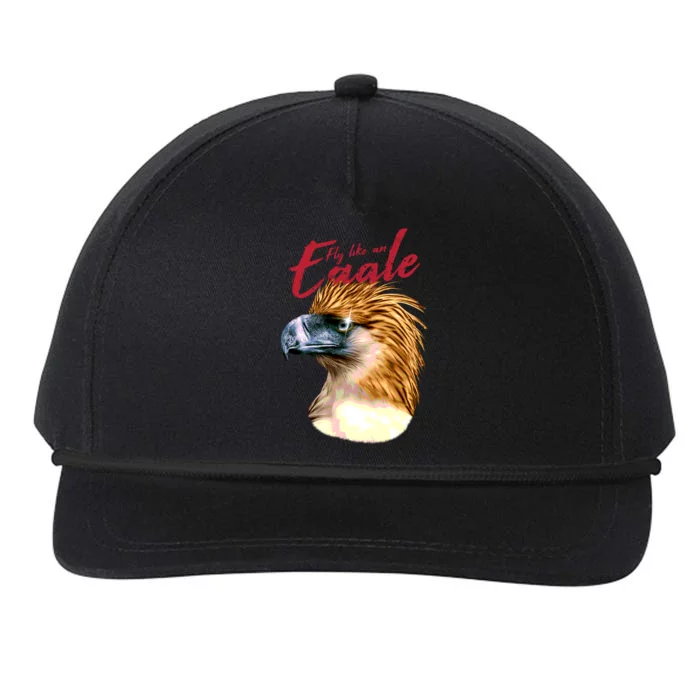 Fly Like An Eagle Snapback Five-Panel Rope Hat