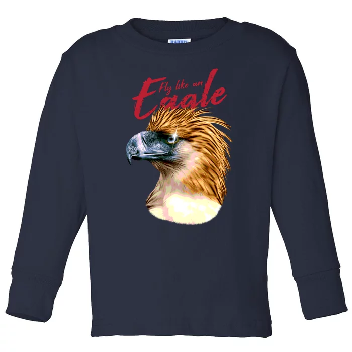 Fly Like An Eagle Toddler Long Sleeve Shirt