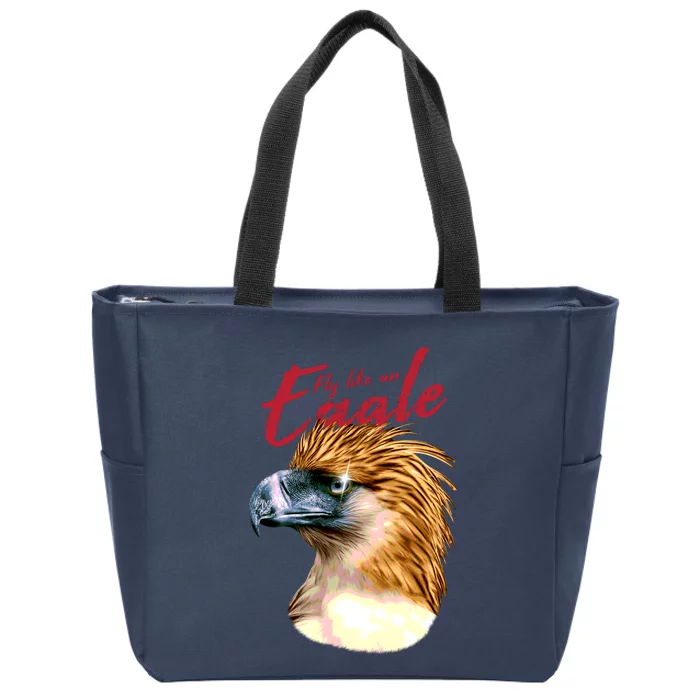 Fly Like An Eagle Zip Tote Bag