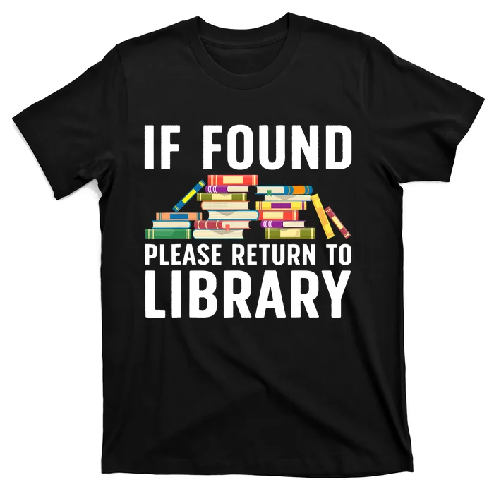 Funny Library Art Librarian Read Novel Lovers T-Shirt