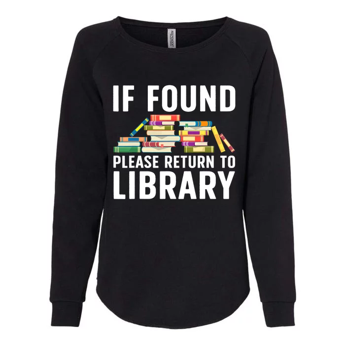 Funny Library Art Librarian Read Novel Lovers Womens California Wash Sweatshirt