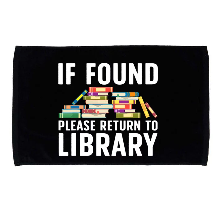 Funny Library Art Librarian Read Novel Lovers Microfiber Hand Towel