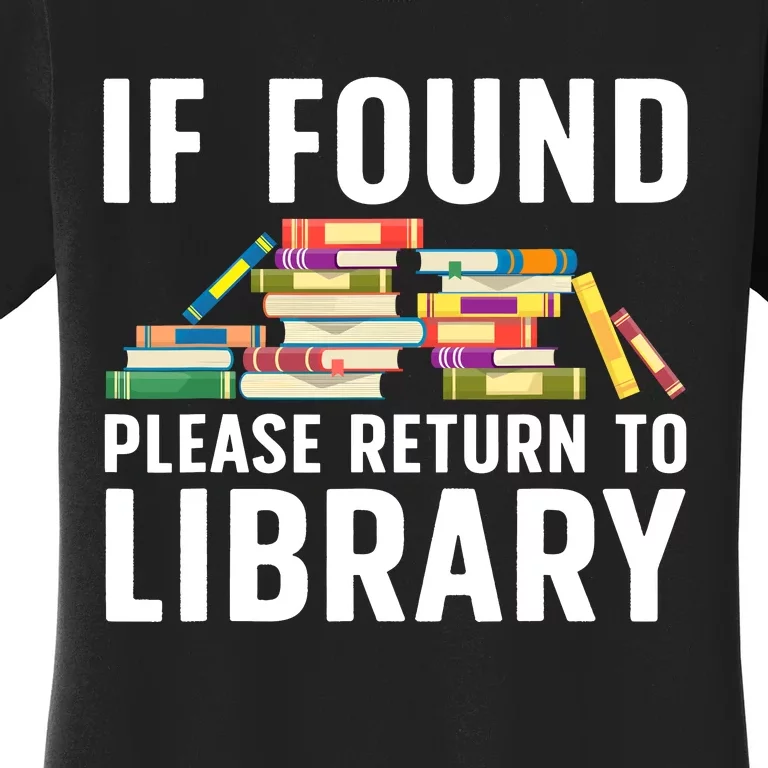 Funny Library Art Librarian Read Novel Lovers Women's T-Shirt