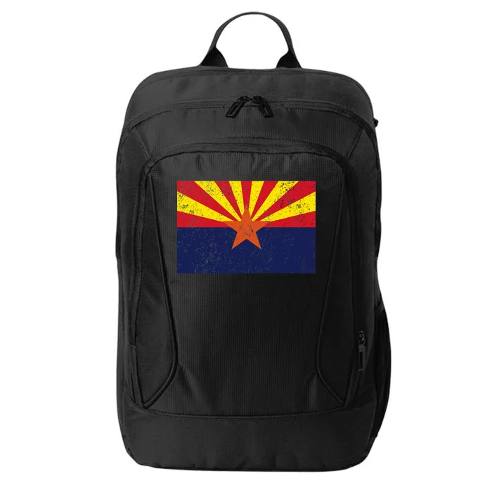 Flag of Arizona Vintage City Backpack