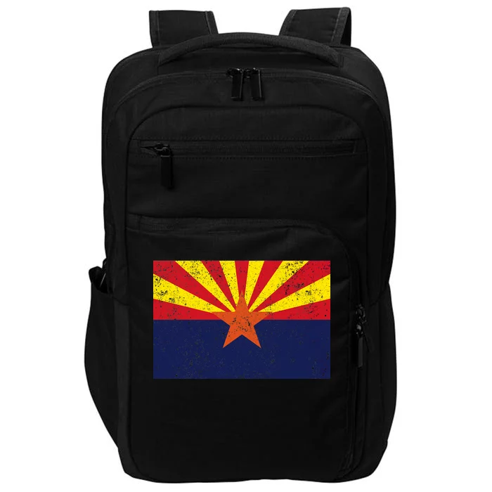 Flag of Arizona Vintage Impact Tech Backpack