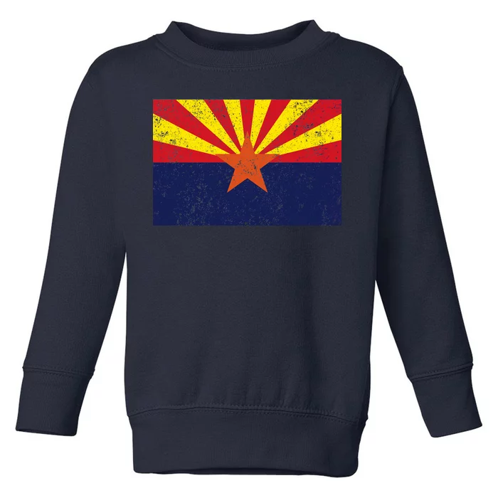 Flag of Arizona Vintage Toddler Sweatshirt