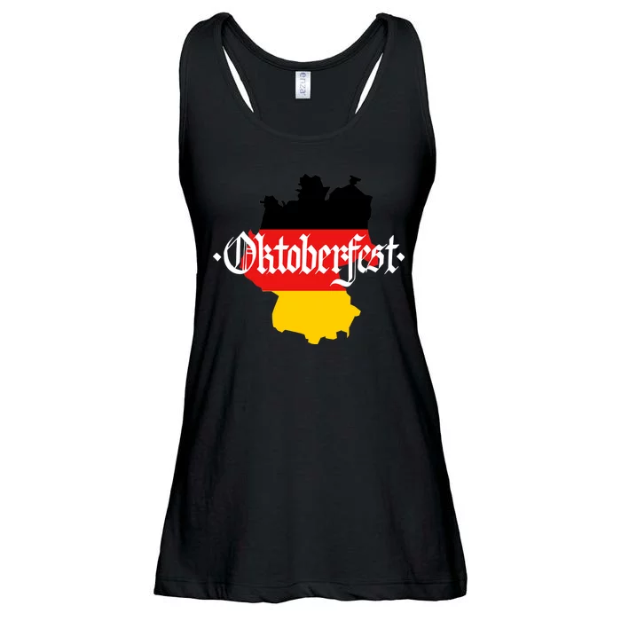 Flag of Oktoberfest Ladies Essential Flowy Tank