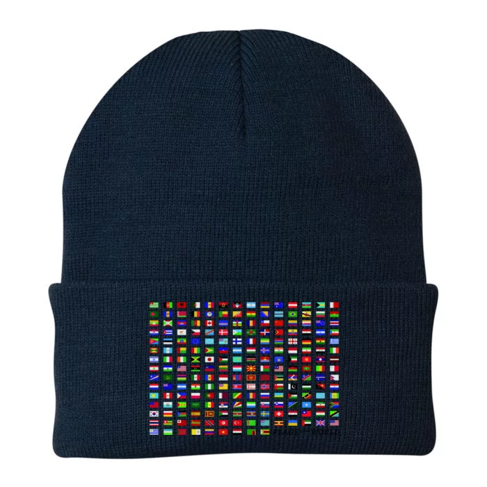 Flags of the World Knit Cap Winter Beanie