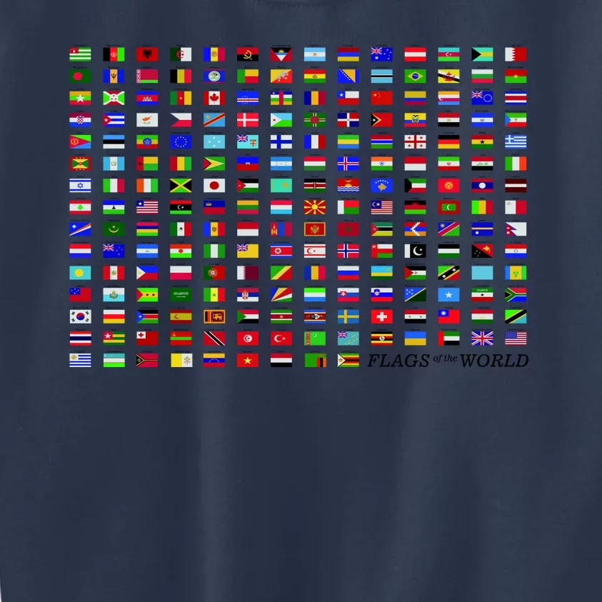 Flags of the World Kids Sweatshirt