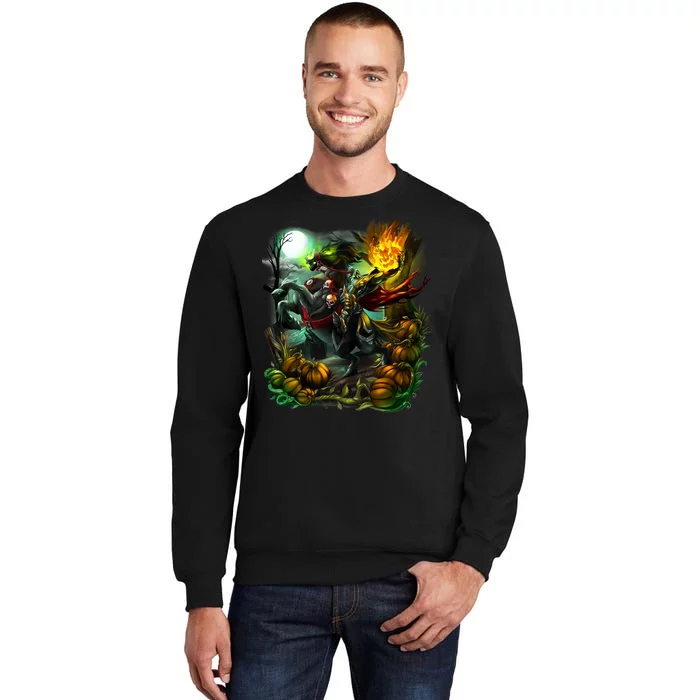 Flaming Headless Horseman Sweatshirt