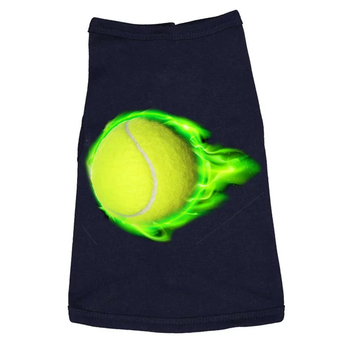 Flaming Tennis Ball Doggie Tank