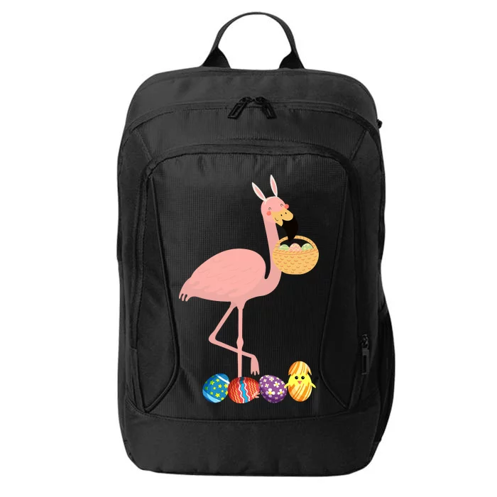 Flamingo Easter Egg City Backpack