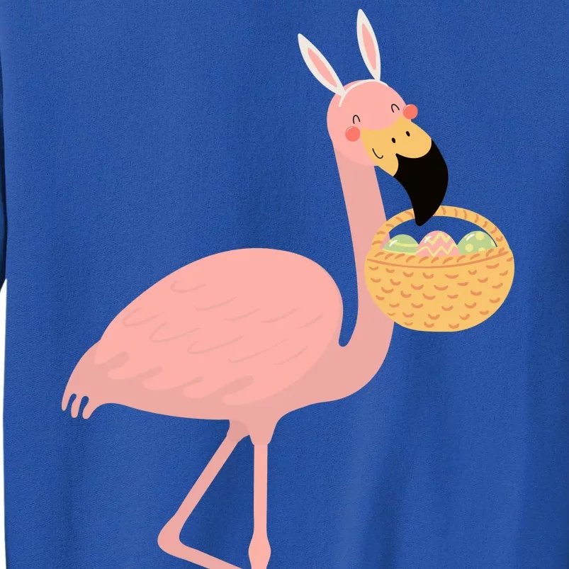 Flamingo Easter Egg Tall Sweatshirt