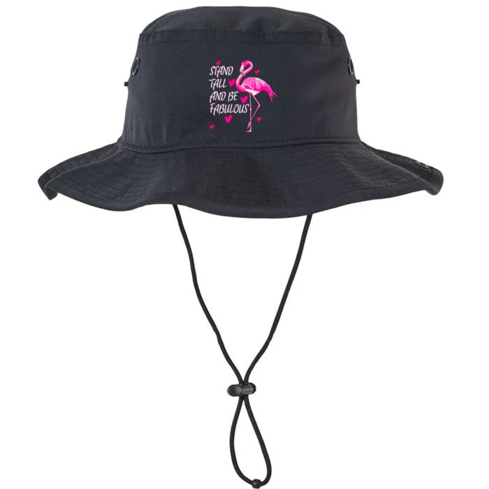 Flamingo Stand Tall And Be Fabulous Legacy Cool Fit Booney Bucket Hat