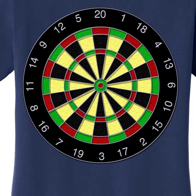 Flat Dart Board Gaming Women's T-Shirt