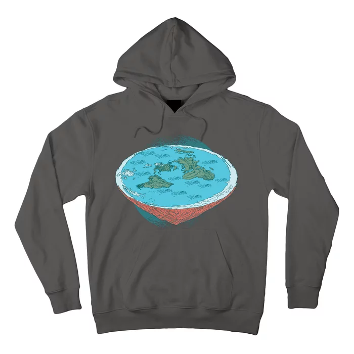 Flat Earth Theory Hoodie