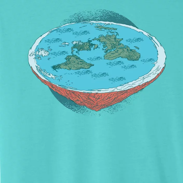 Flat Earth Theory ChromaSoft Performance T-Shirt