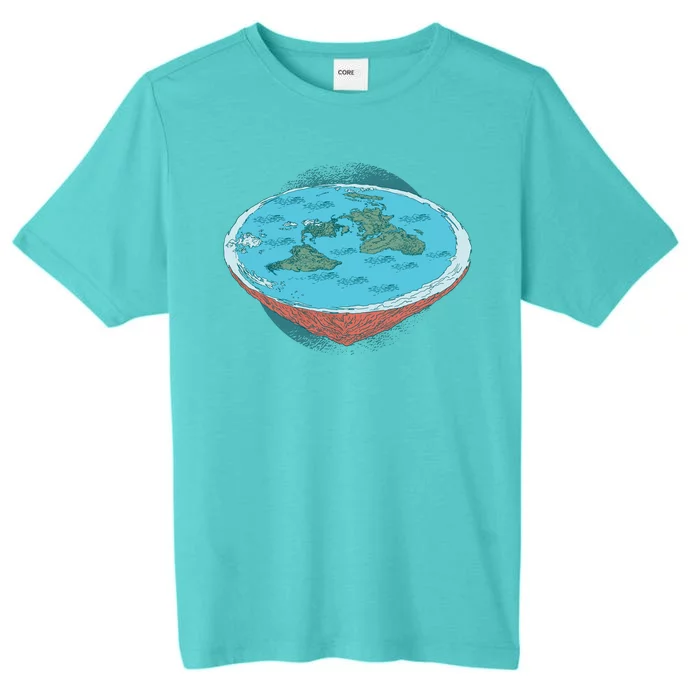 Flat Earth Theory ChromaSoft Performance T-Shirt