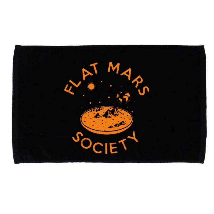 Flat Mars Society Microfiber Hand Towel