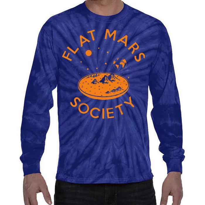 Flat Mars Society Tie-Dye Long Sleeve Shirt