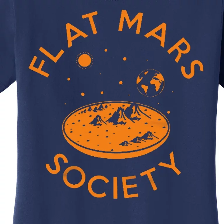 Flat Mars Society Women's T-Shirt