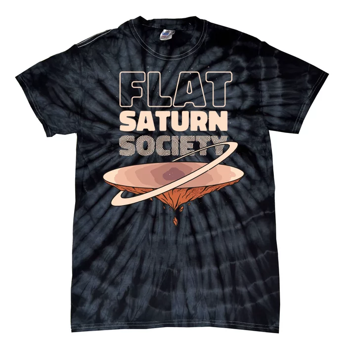 Flat Saturn Society Tie-Dye T-Shirt