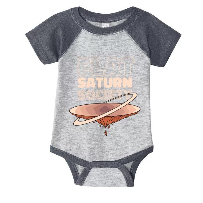 Flat Saturn Society Infant Baby Jersey Bodysuit