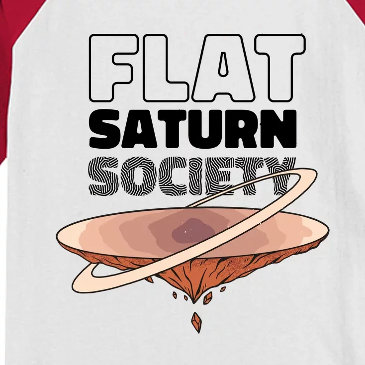 Flat Saturn Society Kids Colorblock Raglan Jersey