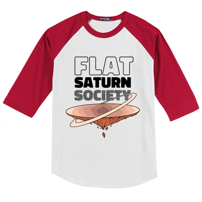 Flat Saturn Society Kids Colorblock Raglan Jersey