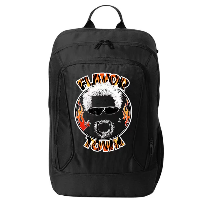 Flavor Town Cooking Guy City Backpack