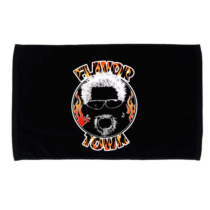 Flavor Town Cooking Guy Microfiber Hand Towel