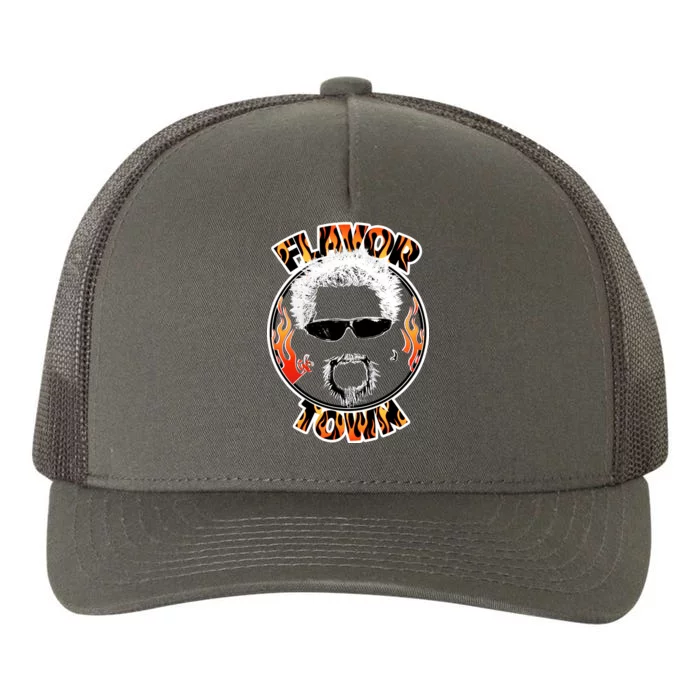 Flavor Town Cooking Guy Yupoong Adult 5-Panel Trucker Hat