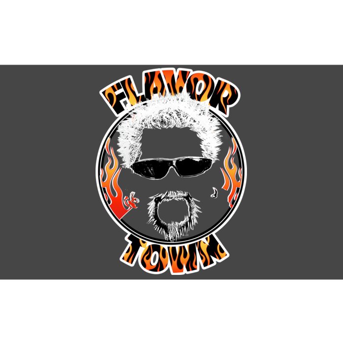 Flavor Town Cooking Guy Bumper Sticker