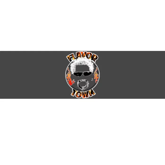 Flavor Town Cooking Guy Bumper Sticker