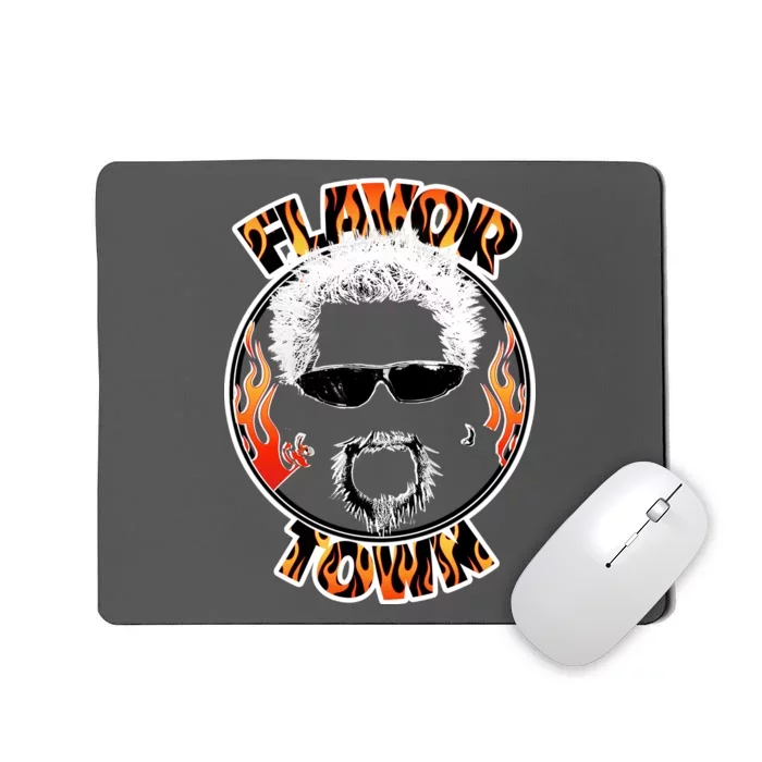 Flavor Town Cooking Guy Mousepad