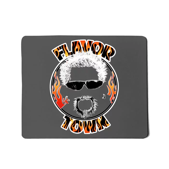 Flavor Town Cooking Guy Mousepad