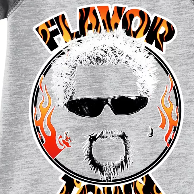 Flavor Town Cooking Guy Infant Baby Jersey Bodysuit